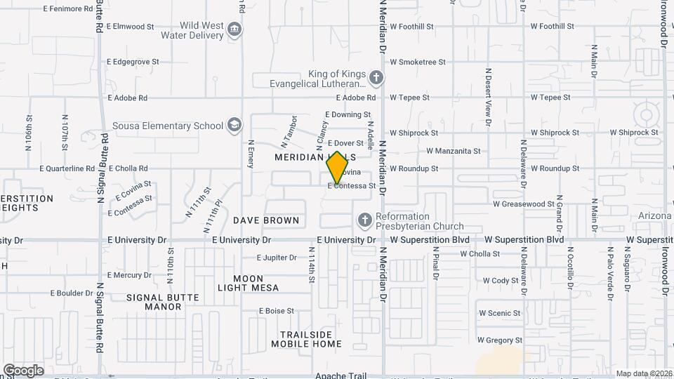 11445 E Contessa St Map and Location Details
