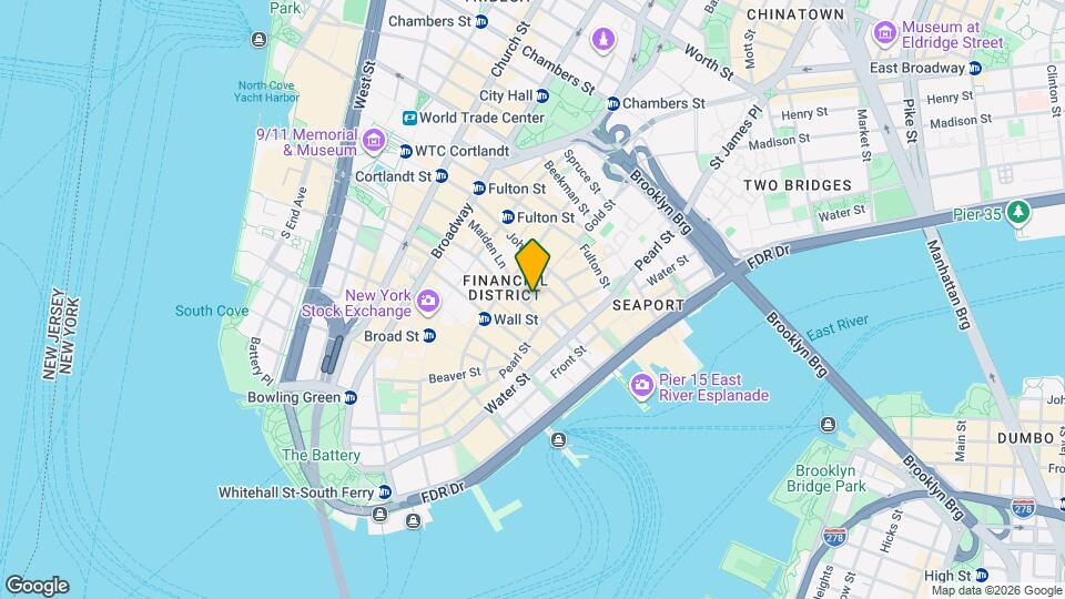 5 Gold St Mapa y Detalles de la Ubicación