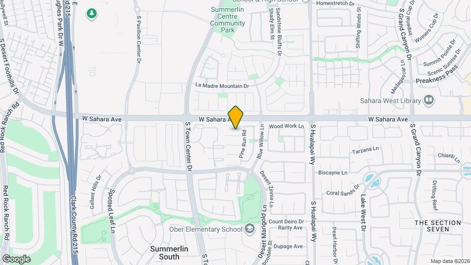 10534 Penns Creek Ct Map and Location Details