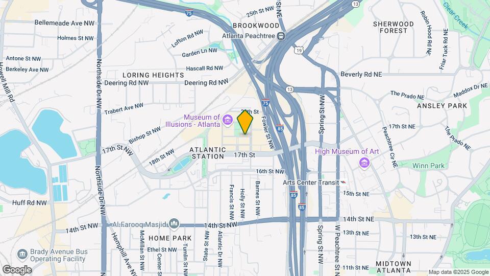 230 18th St NW Map and Location Details