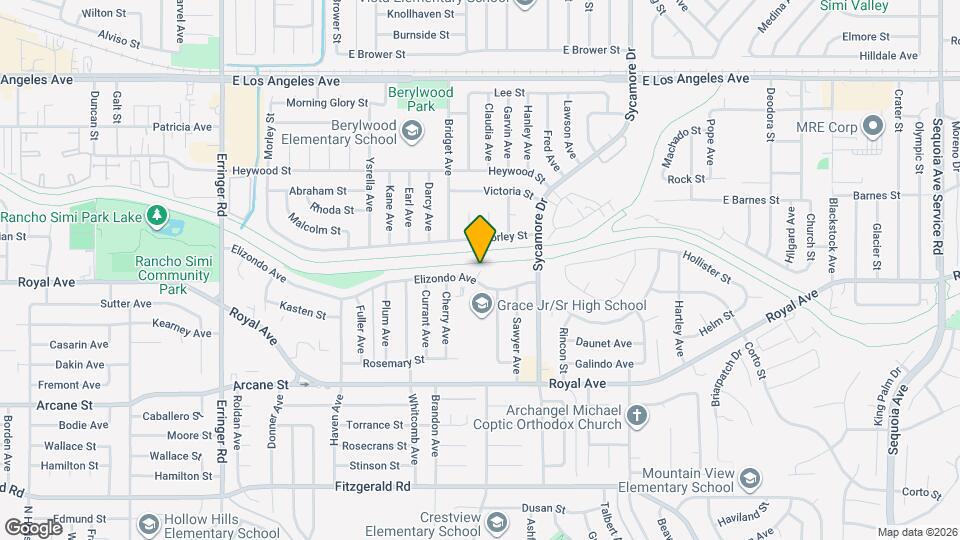 2403 Elizondo Ave Mapa y Detalles de la Ubicación