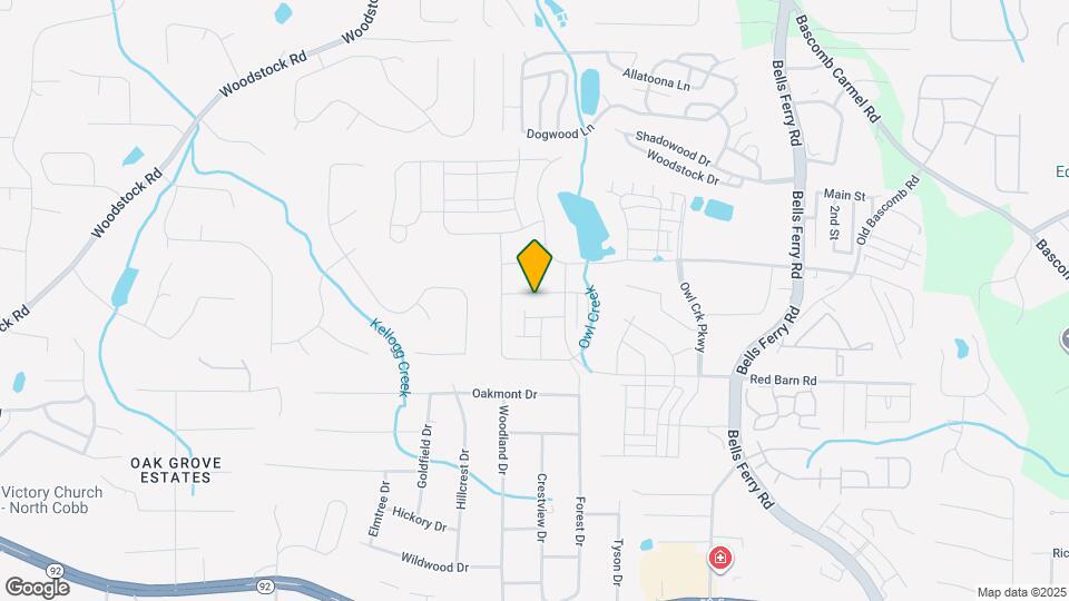 921 Summer Rain Wy Map and Location Details