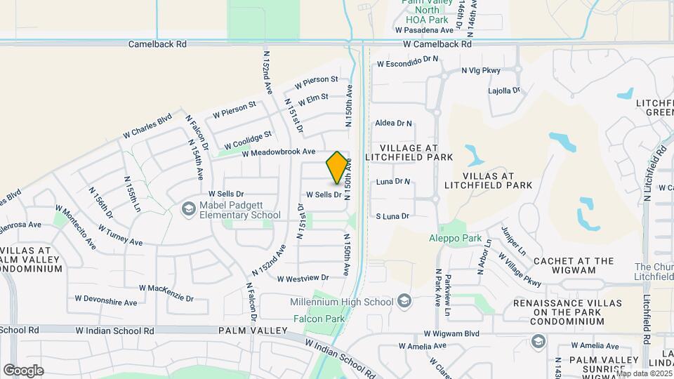 15046 W Sells Dr Map and Location Details