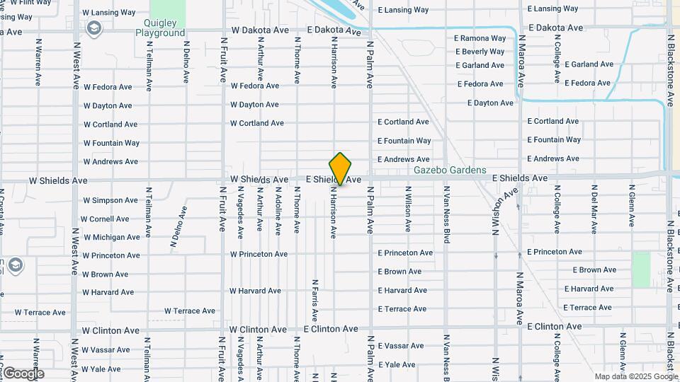 117 E Simpson Ave Map and Location Details