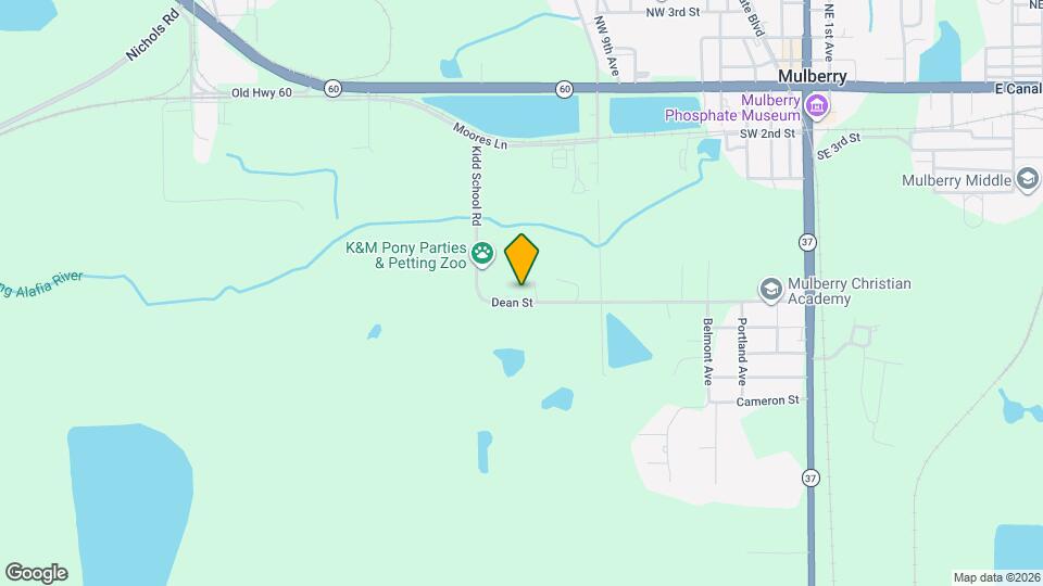 1385 Dean St Mapa y Detalles de la Ubicación