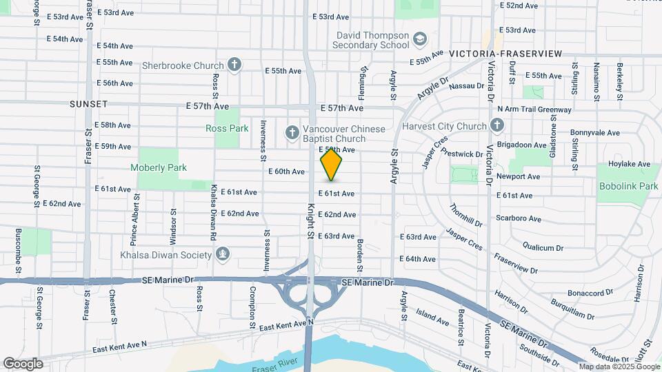 1477 E 61st Ave Map and Location Details