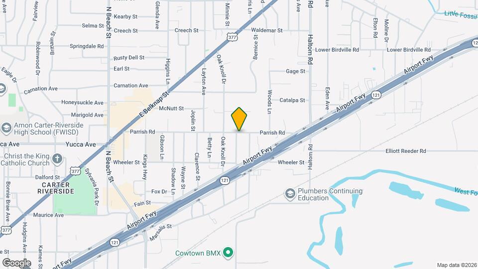 4800 Parrish Rd Mapa y Detalles de la Ubicación