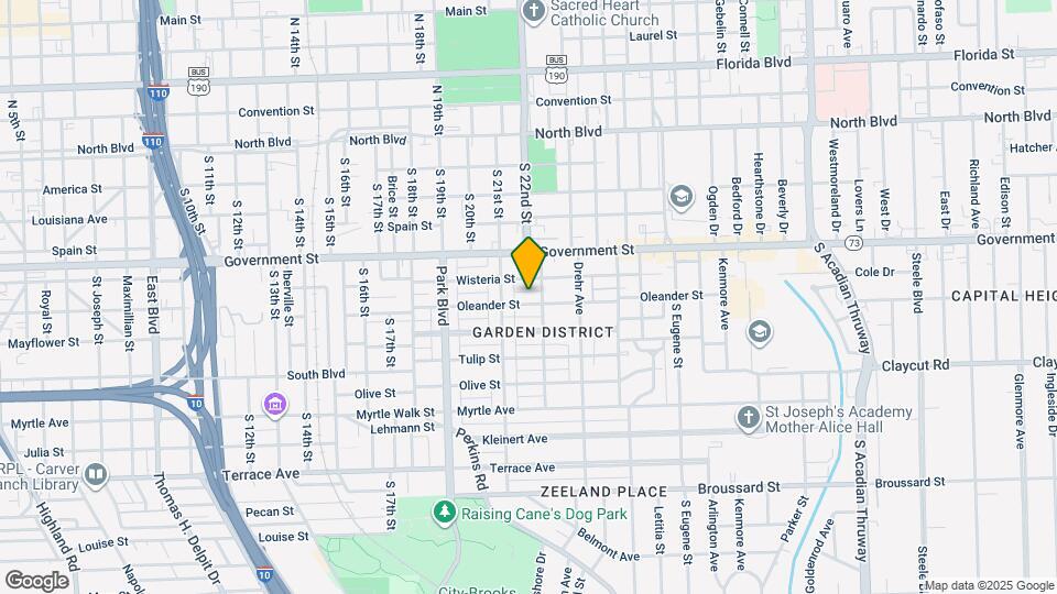 2161 Oleander St Map and Location Details