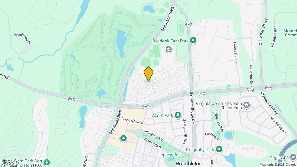 22641 Blue Elder Terrace Map and Location Details