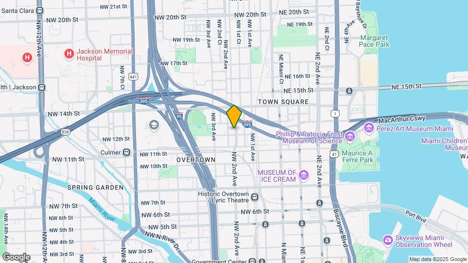 1212 NW 1 Pl Map and Location Details
