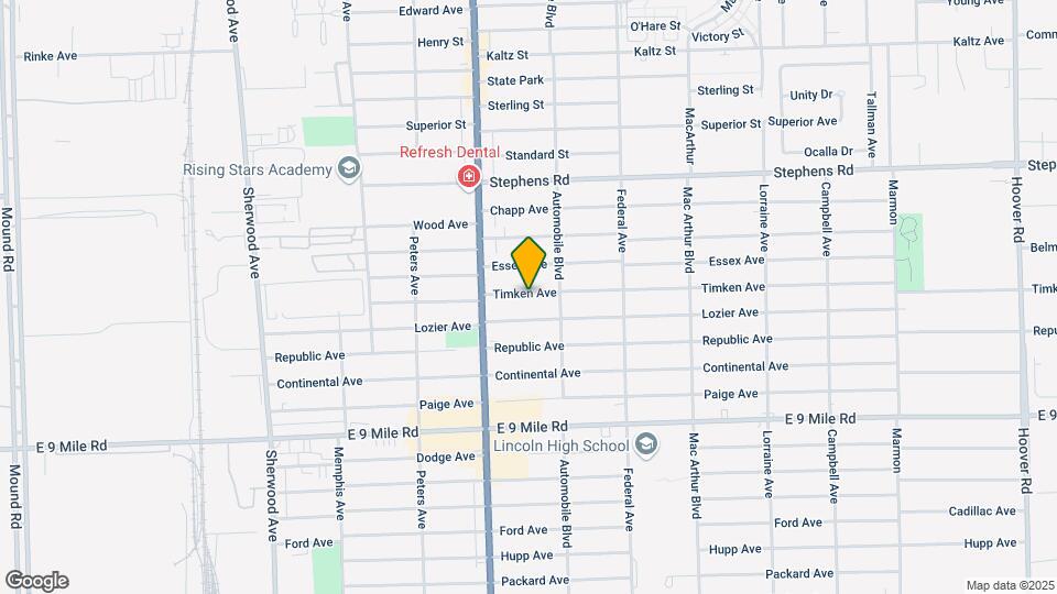 8088 Timken Ave Map and Location Details