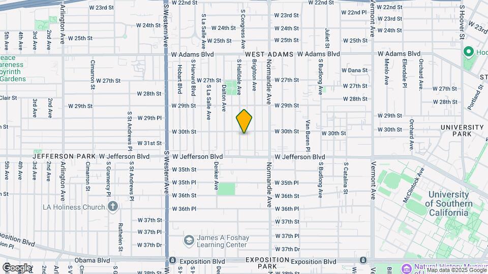 3012 Halldale Ave Mapa y Detalles de la Ubicación