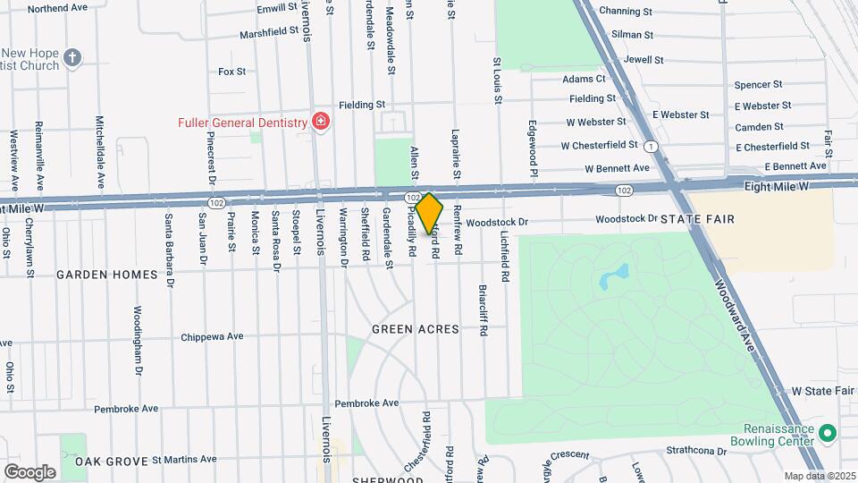 20455 Stratford Rd, Unit 20457 Stratford Rd Map and Location Details