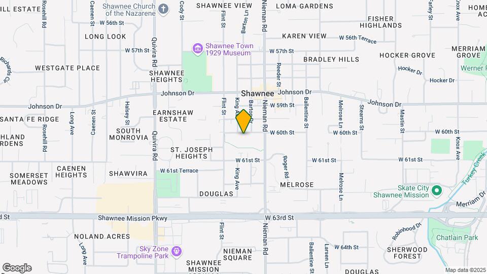 Shawnee Apartments Mapa y Detalles de la Ubicación