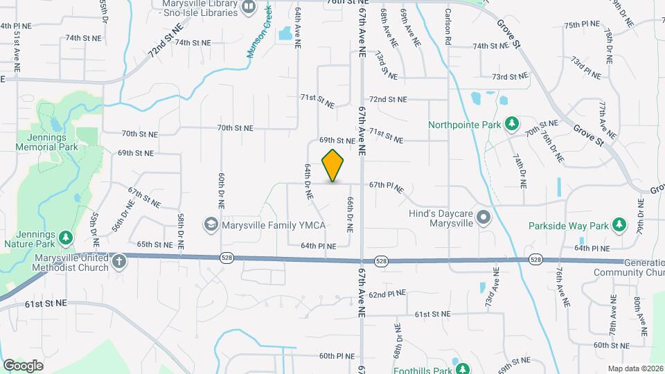 6526 67th Pl NE Mapa y Detalles de la Ubicación