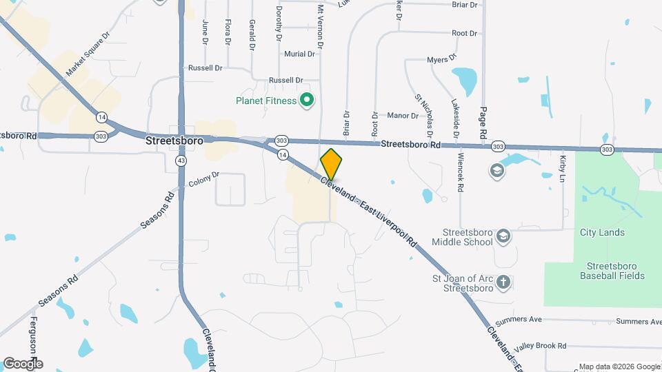Portage Pointe Apartments Map and Location Details