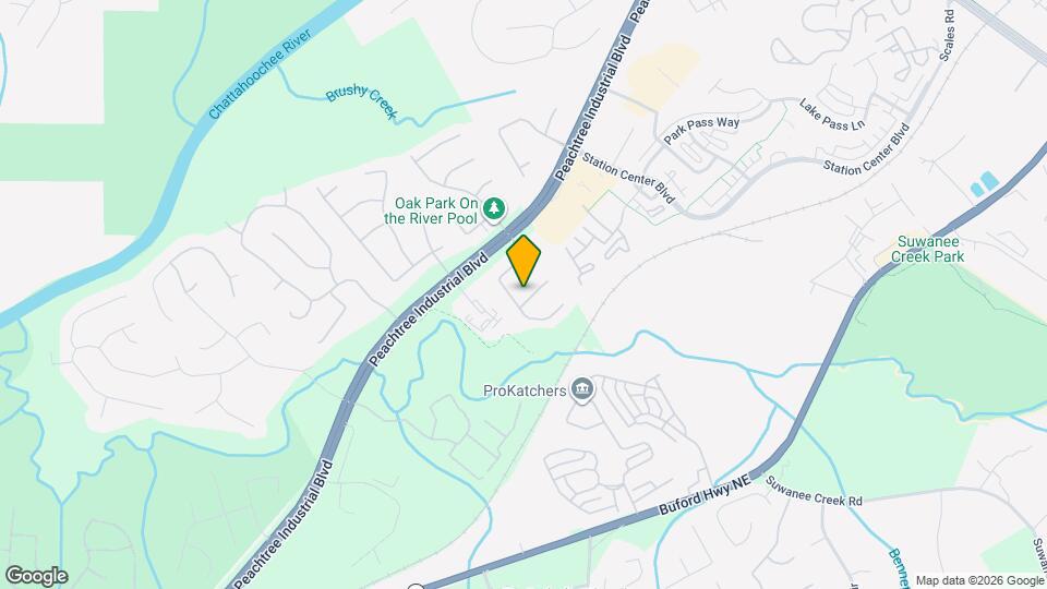 1563 Oak Park Ct Map and Location Details