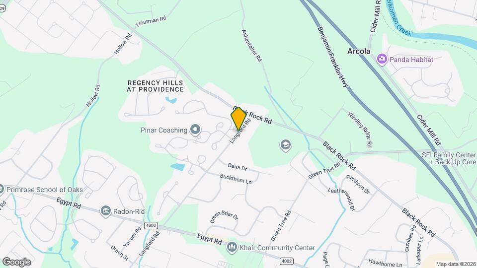 1410 Longford Rd Map and Location Details