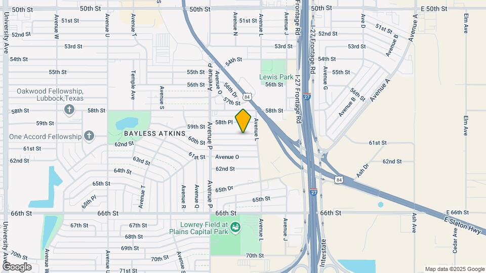 1307 59th St Map and Location Details
