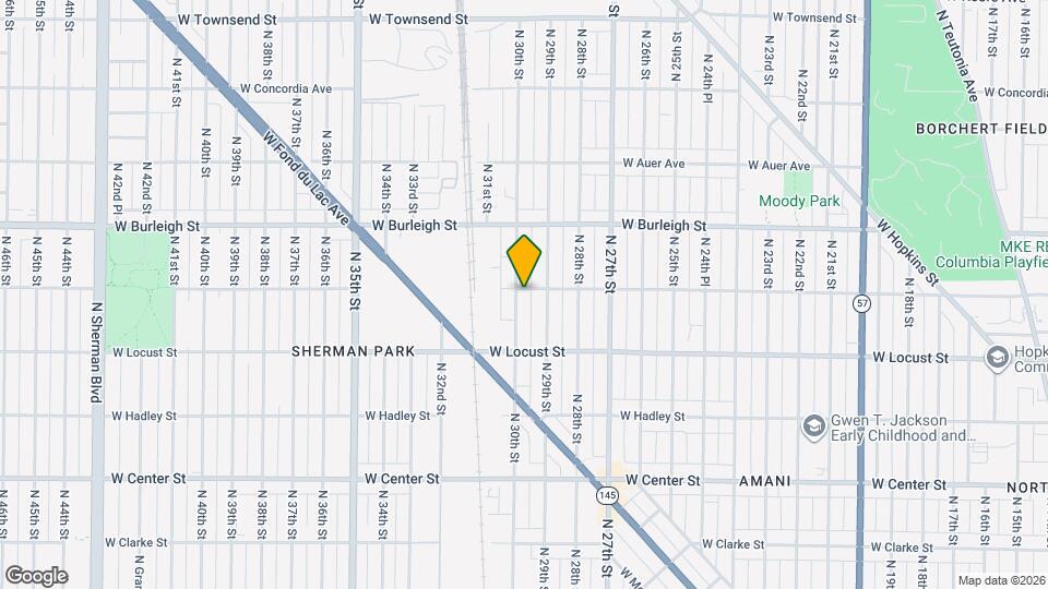 2931 W Chambers St Map and Location Details