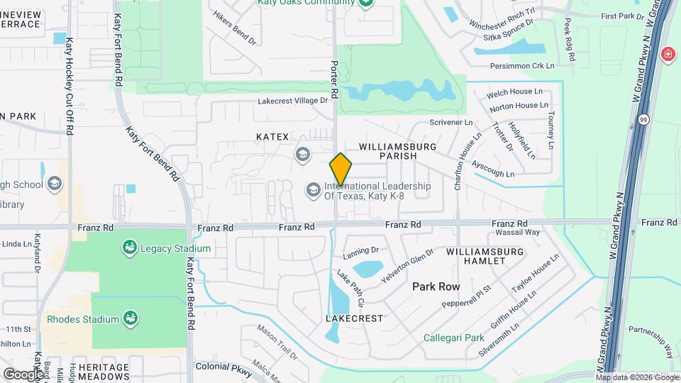 2107 Auburn Vale St Map and Location Details