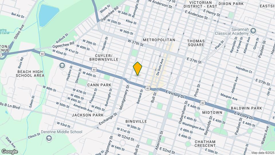2604 Jefferson St Mapa y Detalles de la Ubicación