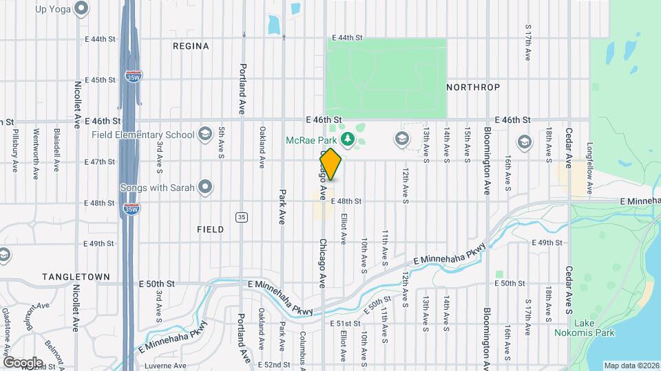 4731 Chicago Ave Map and Location Details