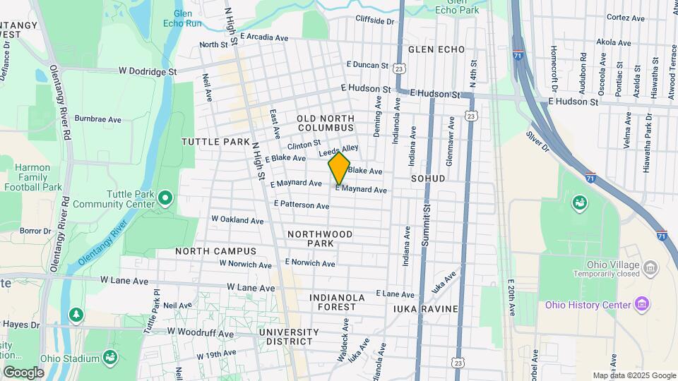 163 E Maynard Ave Map and Location Details