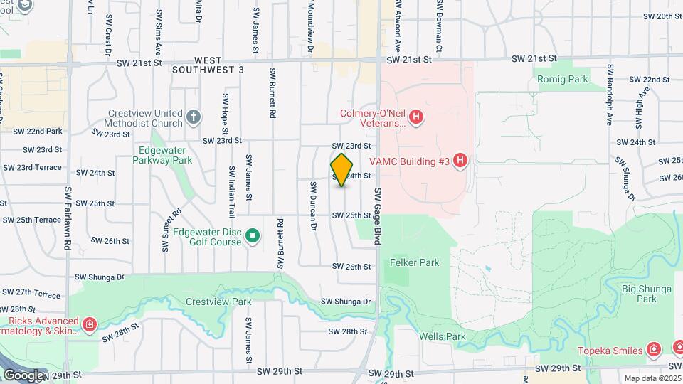 2413 SW Mission Ave Map and Location Details