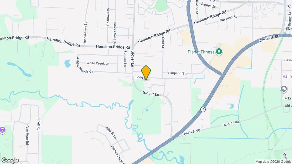 6206 Woodward Ln Mapa y Detalles de la Ubicación