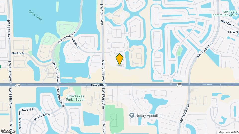 604 NW 170th Terrace Map and Location Details