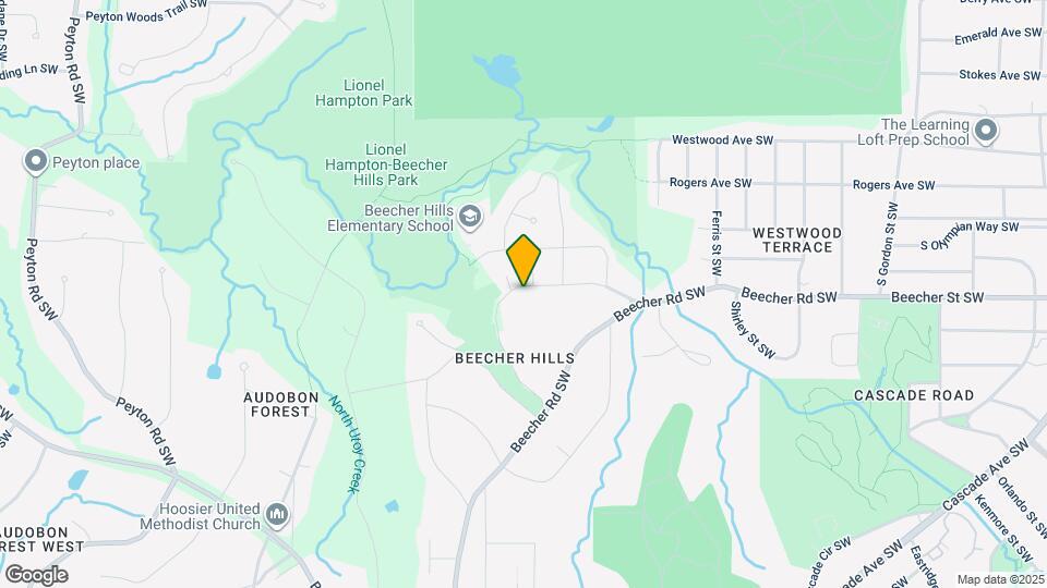 2222 Beecher Cir SW Map and Location Details
