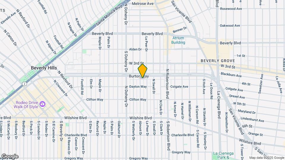 326 N Almont Dr Map and Location Details