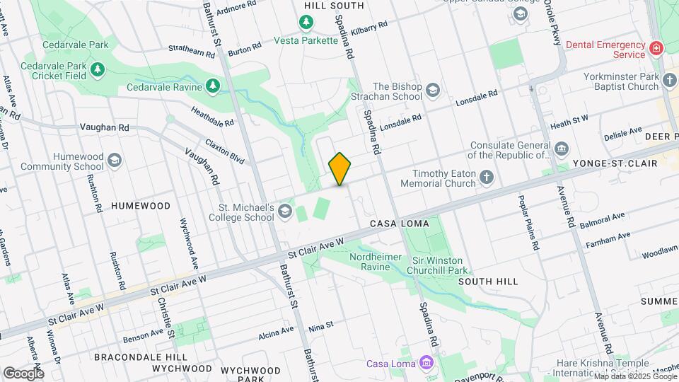 320-320 Tweedsmuir Ave Map and Location Details
