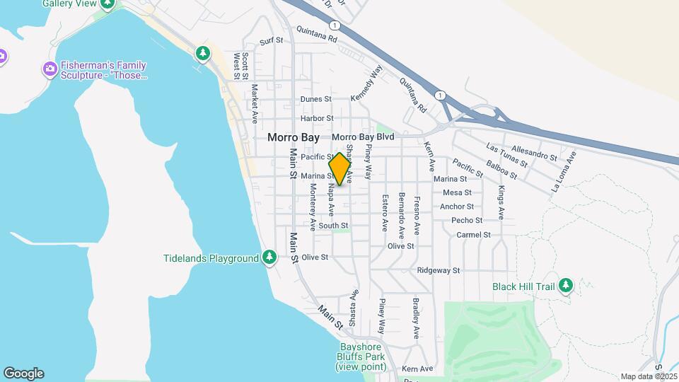 545 Driftwood St Map and Location Details