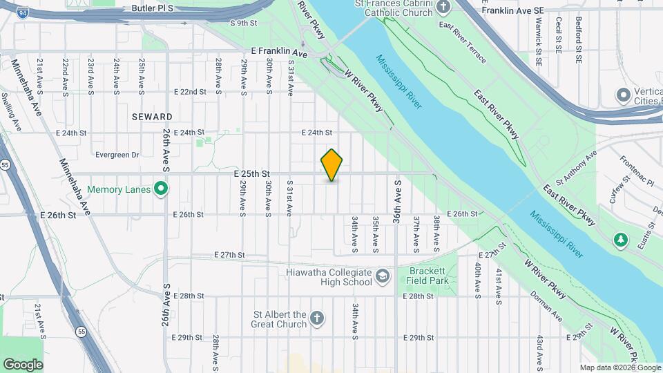 2512 33rd Ave S, Unit 3 Map and Location Details