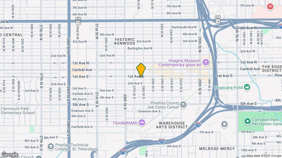 2606 1st Ave S Map and Location Details