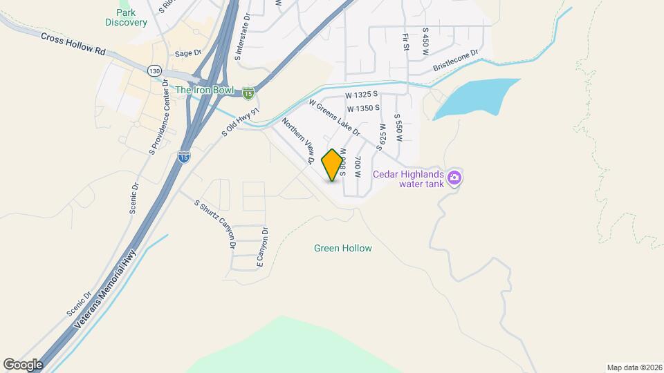 1563 Southern View Dr Map and Location Details