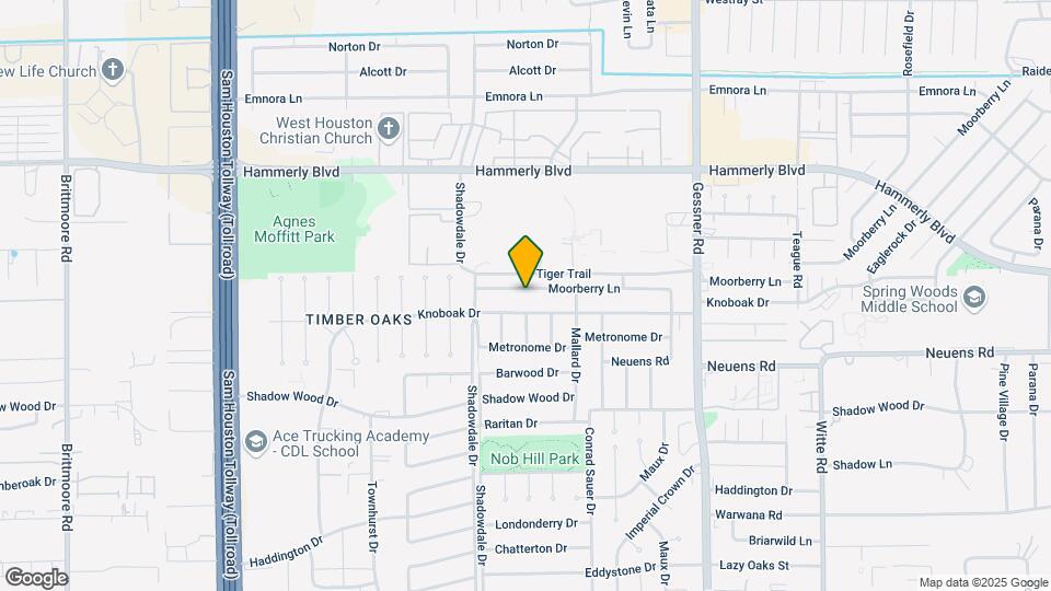 10429 Moorberry Ln Map and Location Details