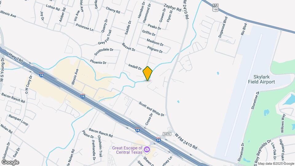 3601 Malibu Ln Map and Location Details