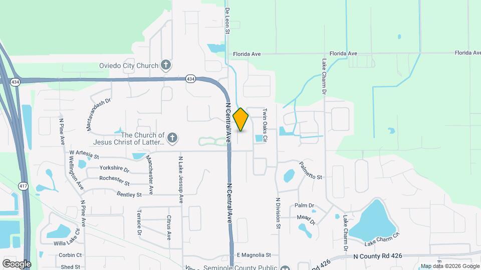 1100 Laurel Oaks Ct Map and Location Details