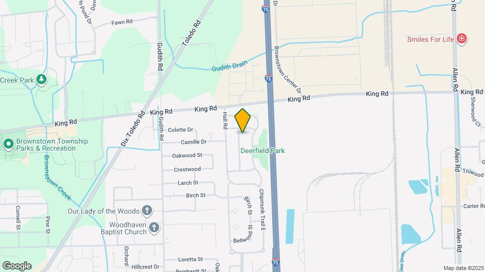 21385 Deerfield Dr Map and Location Details