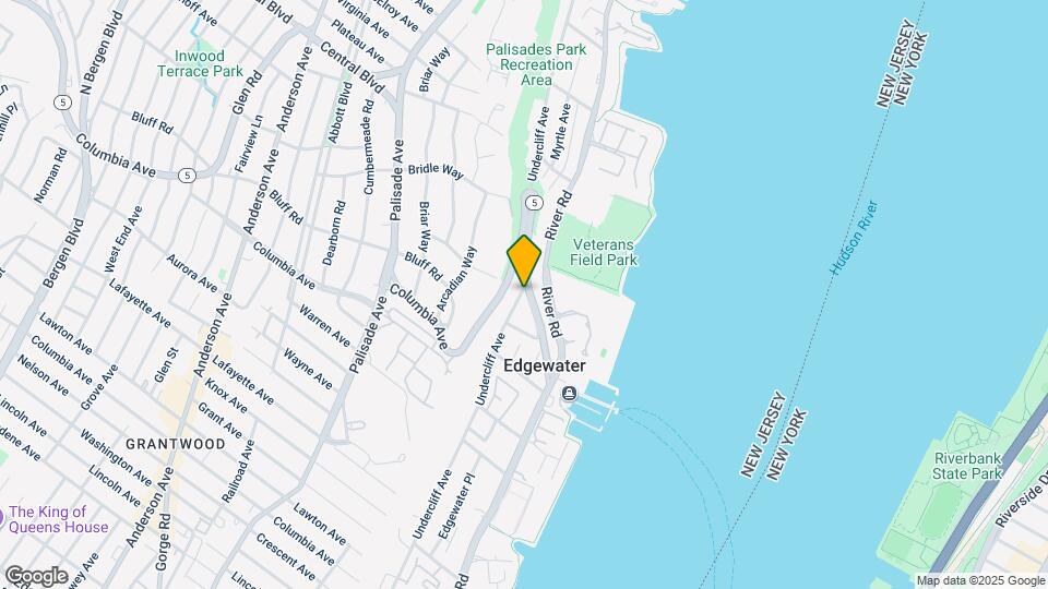 553 Undercliff Ave Mapa y Detalles de la Ubicación
