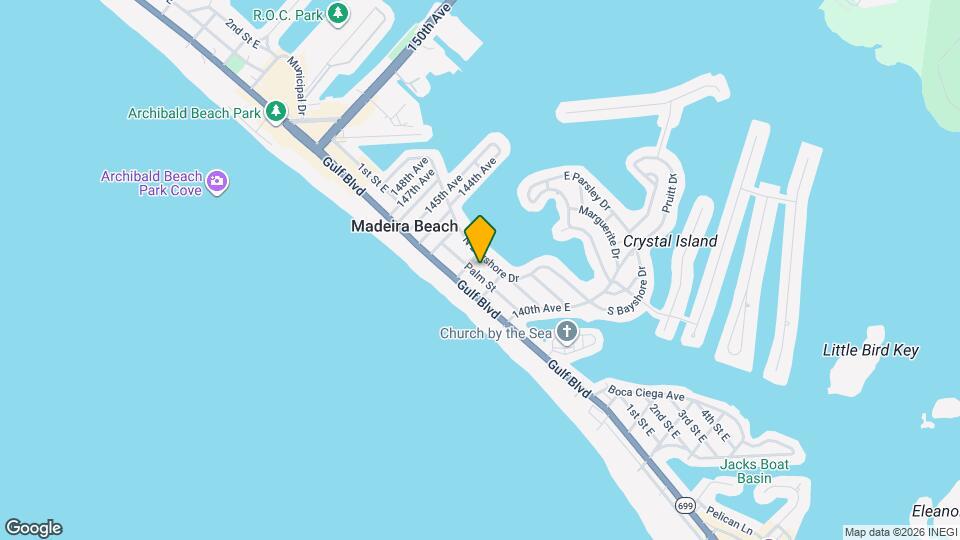 14135 Palm St Map and Location Details