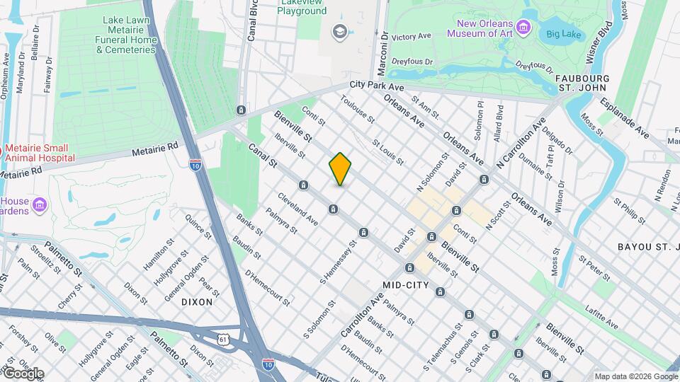 131 N Murat St, Unit A Mapa y Detalles de la Ubicación
