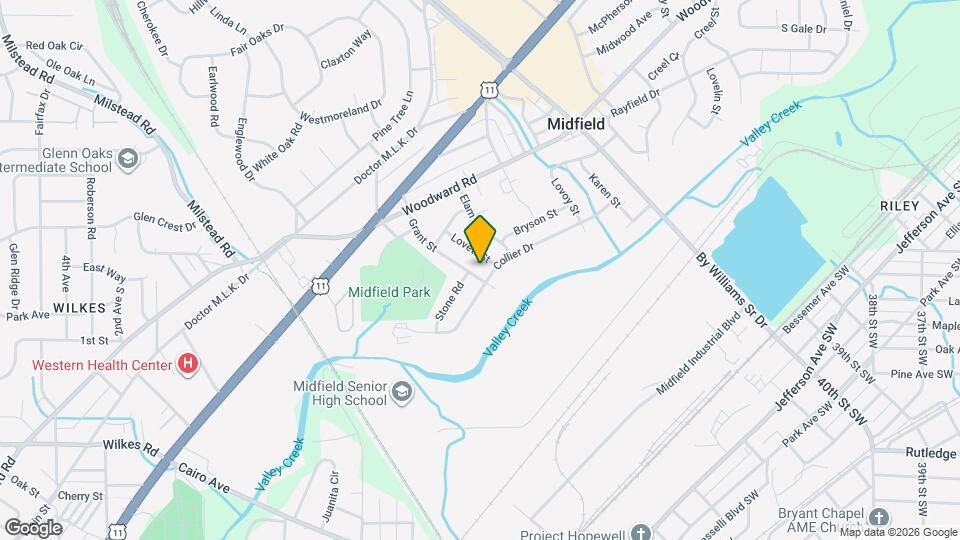 537 Grant St Map and Location Details