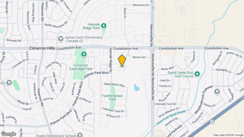 7588 Chenoa Ct Map and Location Details