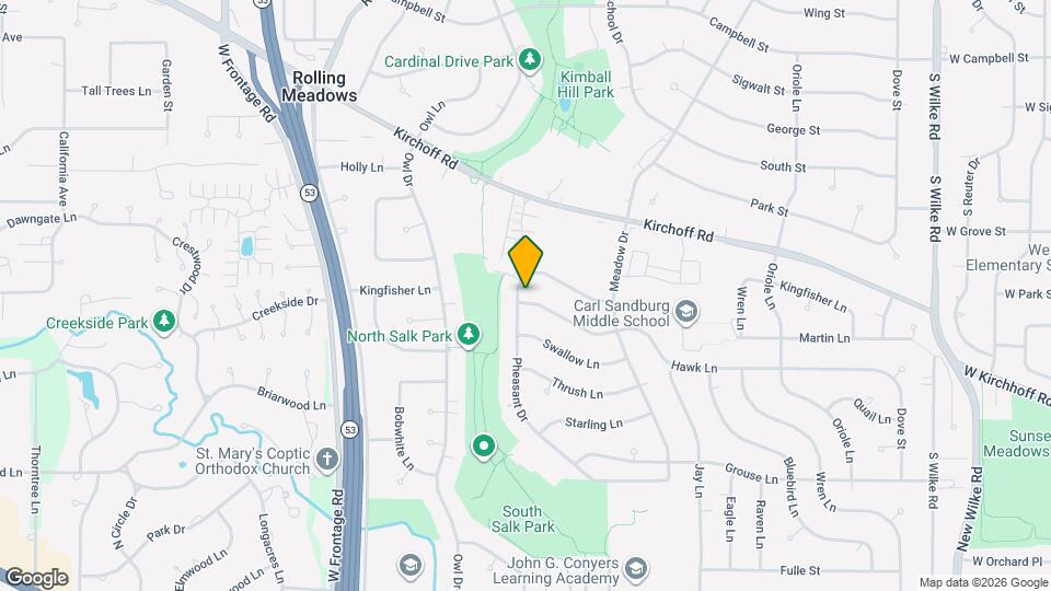 3204 Pheasant Dr Map and Location Details