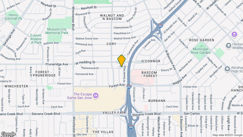 2221 Homewood Dr Map and Location Details