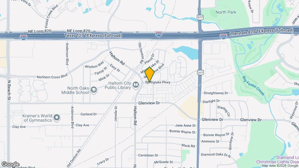 5114 Springlake Pkwy Map and Location Details